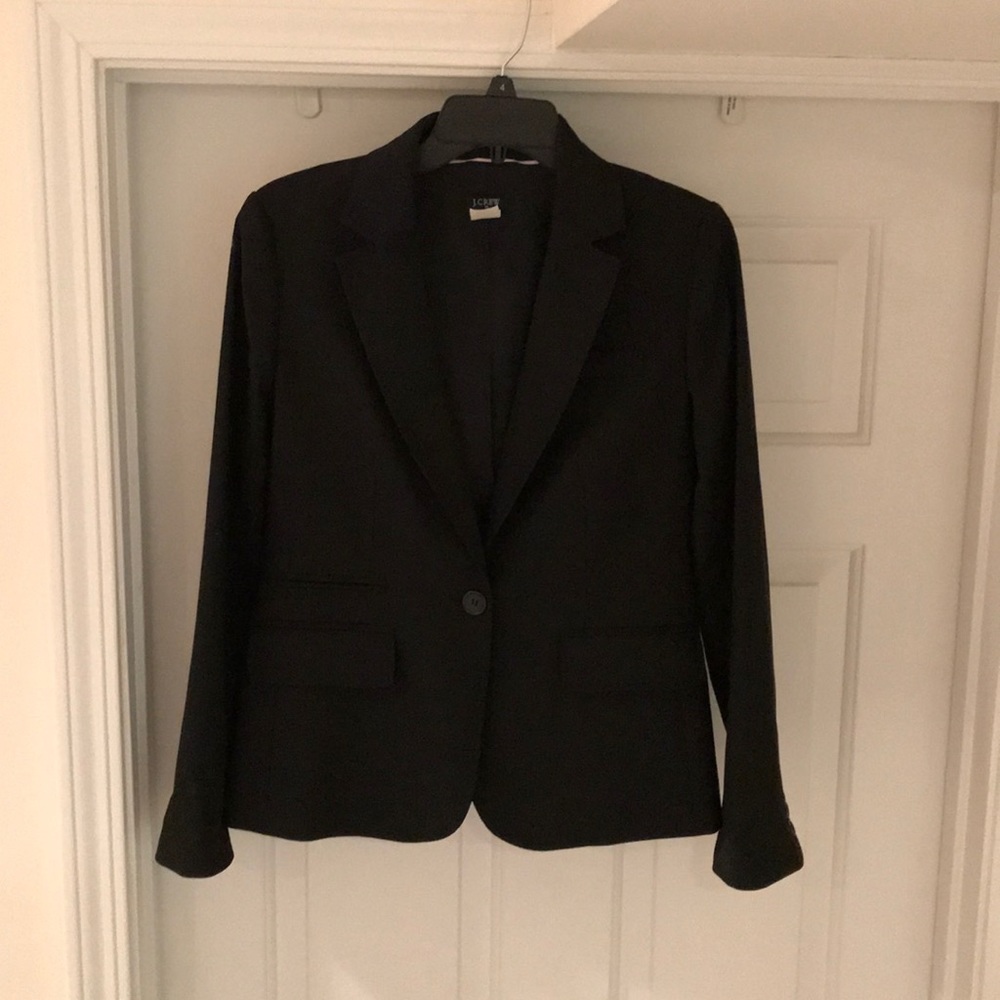 J. Crew black blazer size 4